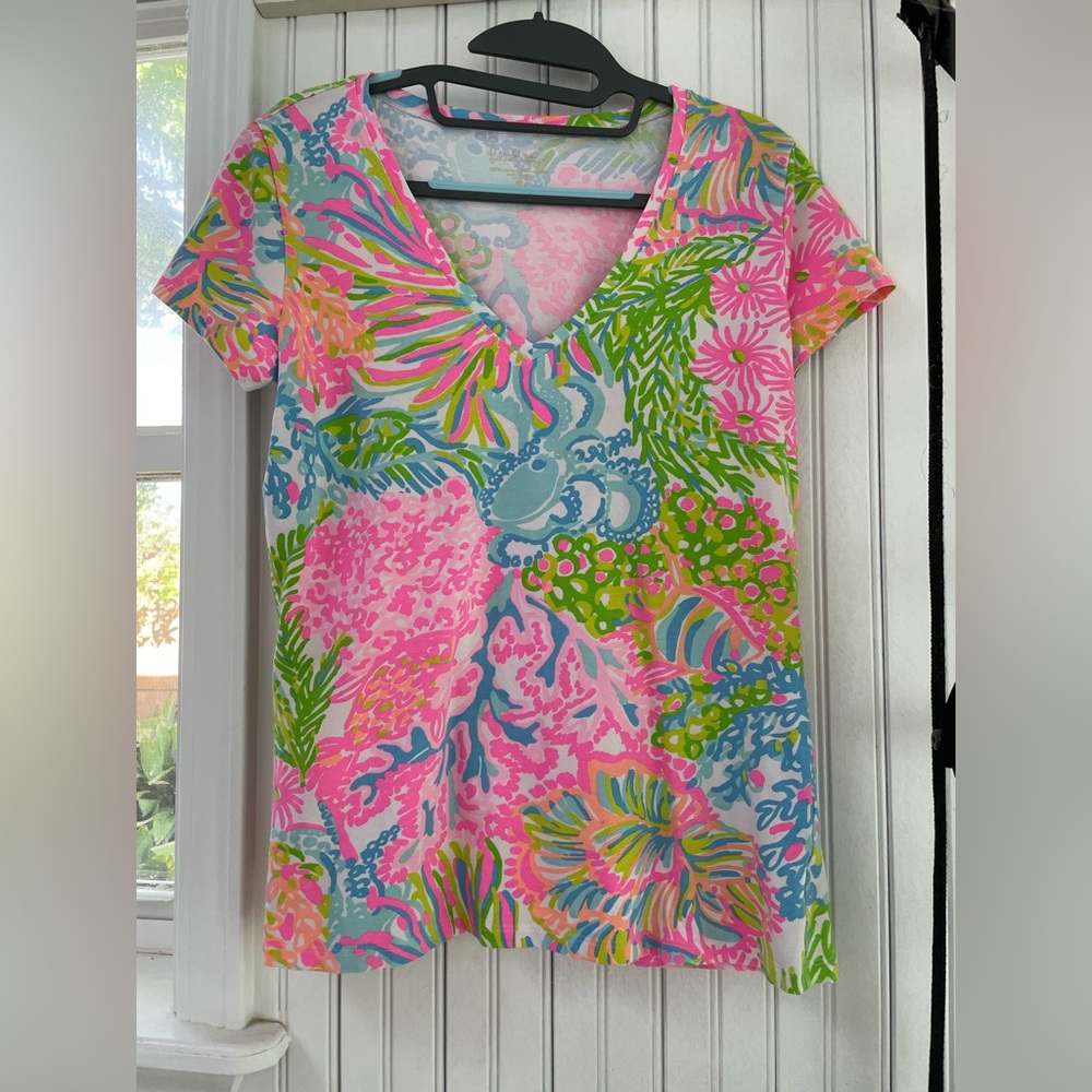 Lilly Pulitzer cotton t shirt